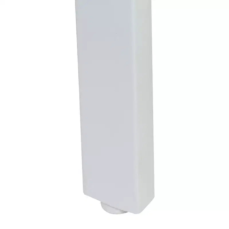 Étagère bibliothèque blanche à cadre en acier