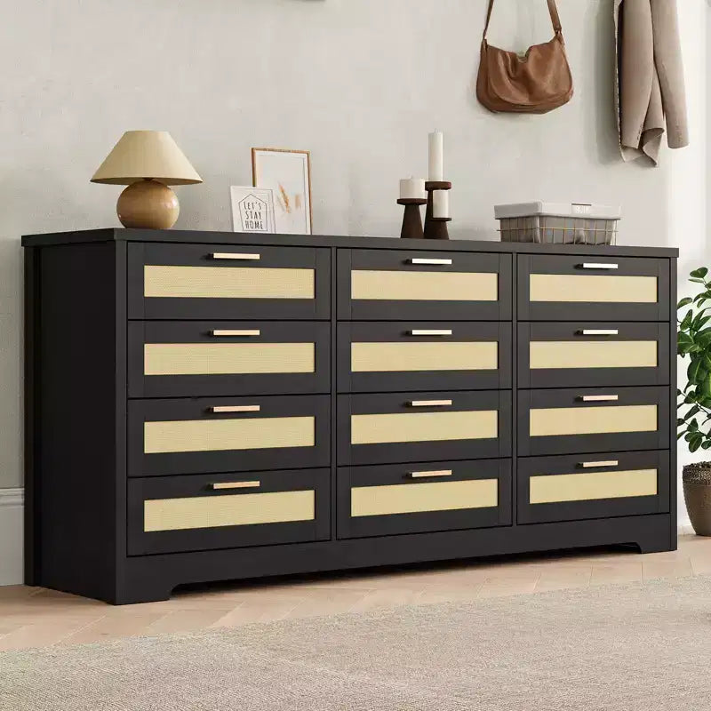 Organisateur de Rangement en Bois à Tiroirs