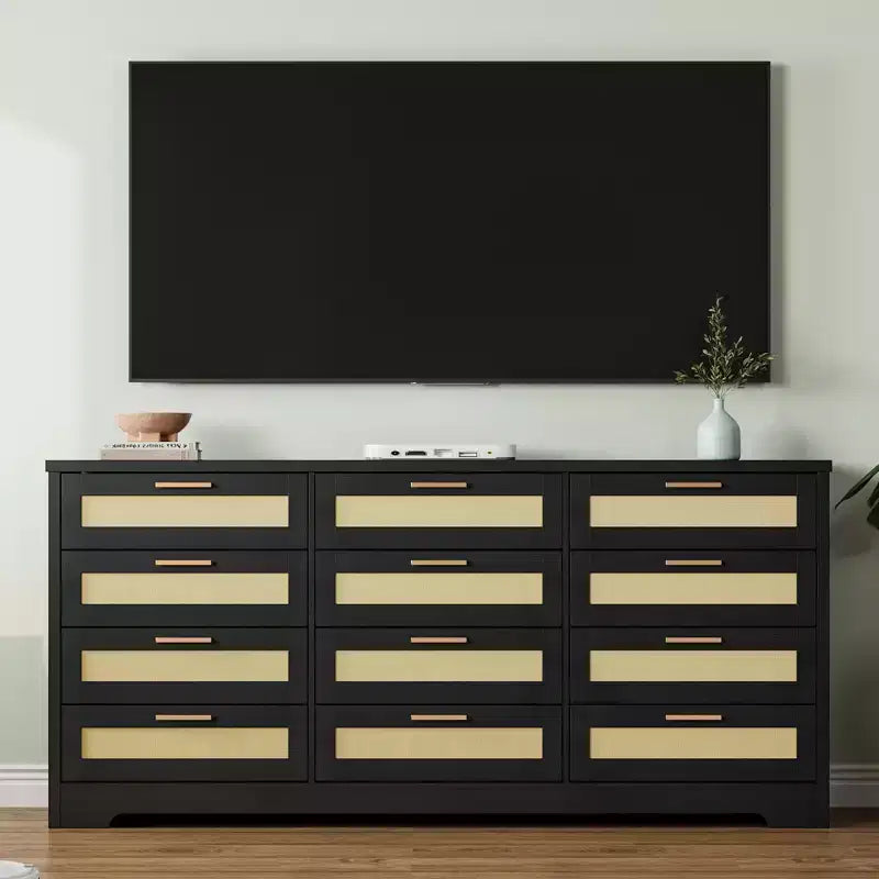 Organisateur de Rangement en Bois à Tiroirs