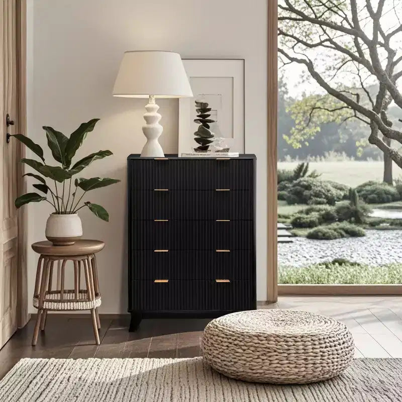Commode en bois de rangement