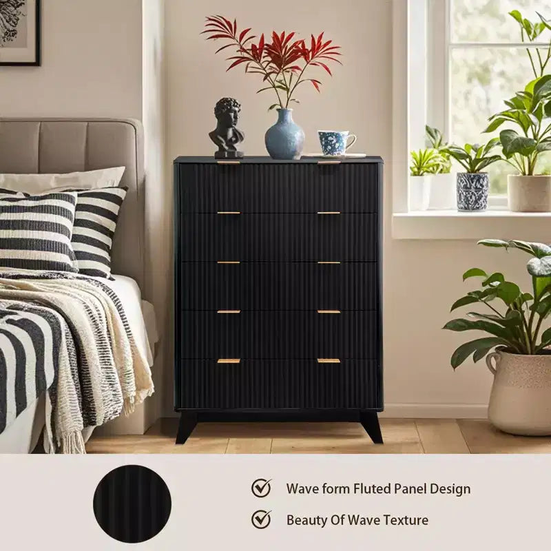Commode en bois de rangement