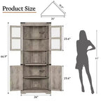 Meuble d'angle haut de style ferme