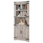 Meuble d'angle haut de style ferme