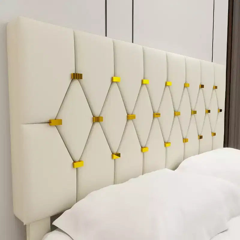 Lit en velours moderne