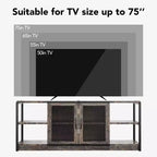 Meuble TV industriel pour centre de divertissement