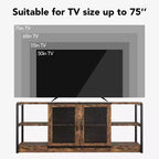 Meuble TV industriel pour centre de divertissement