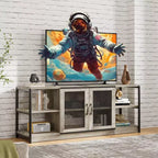 Meuble TV industriel pour centre de divertissement