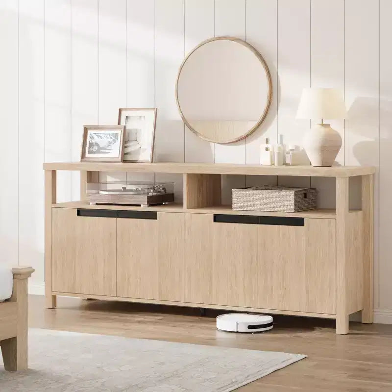Meuble TV moderne haut et large