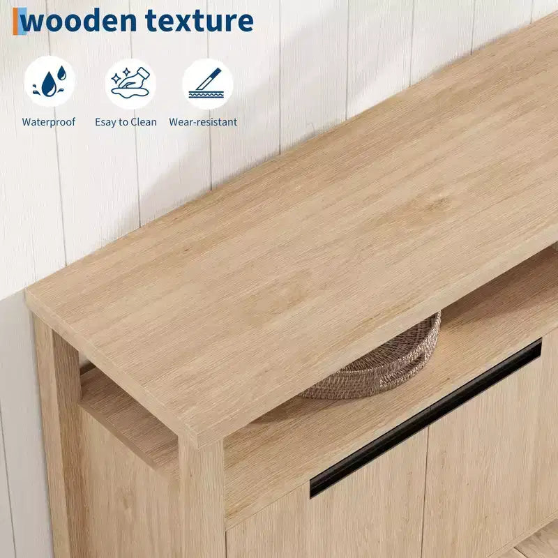 Meuble TV moderne haut et large