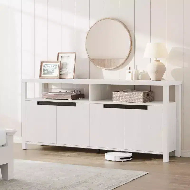 Meuble TV moderne haut et large
