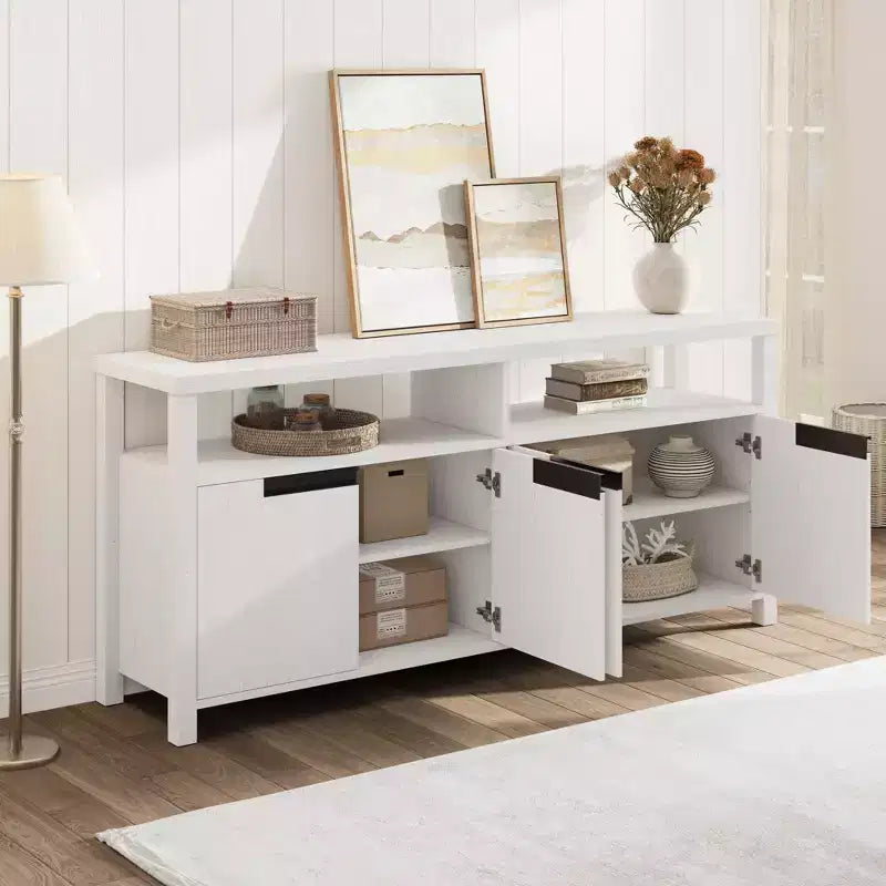 Meuble TV moderne haut et large