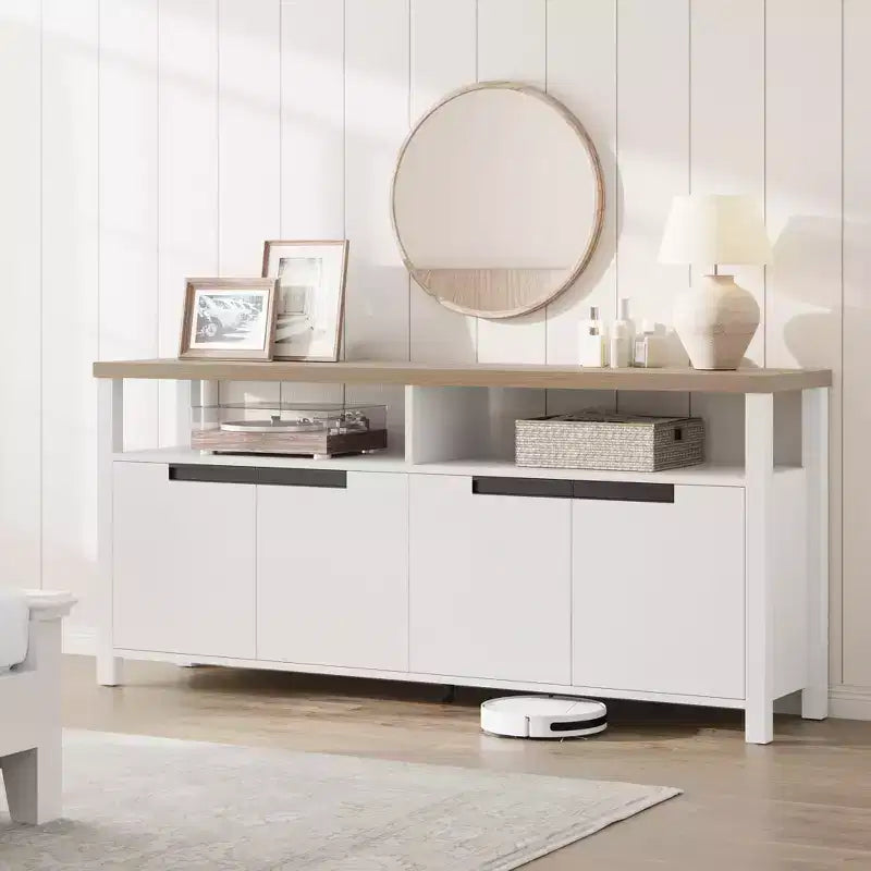 Meuble TV moderne haut et large
