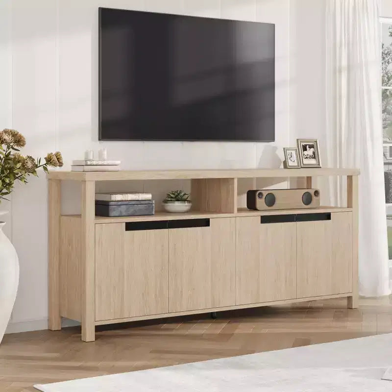 Meuble TV moderne haut et large