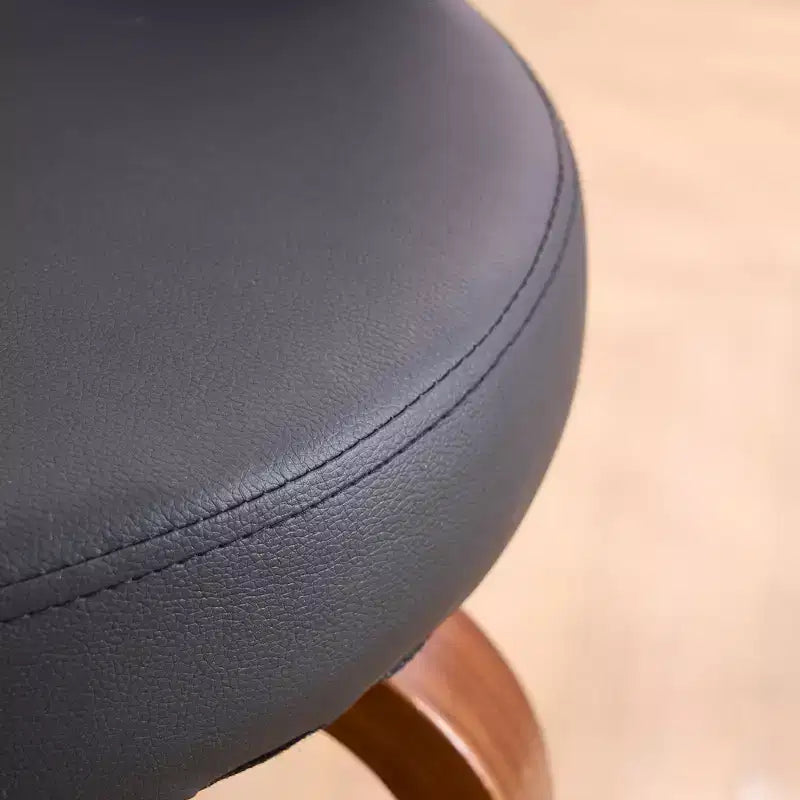 Tabourets de bar pivotants en similicuir