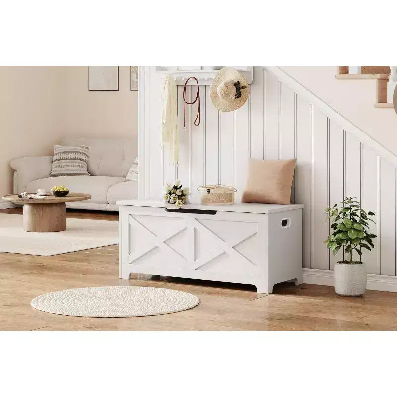 Tabouret de rangement décoratif