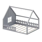 Lit au sol pour enfants en bois
