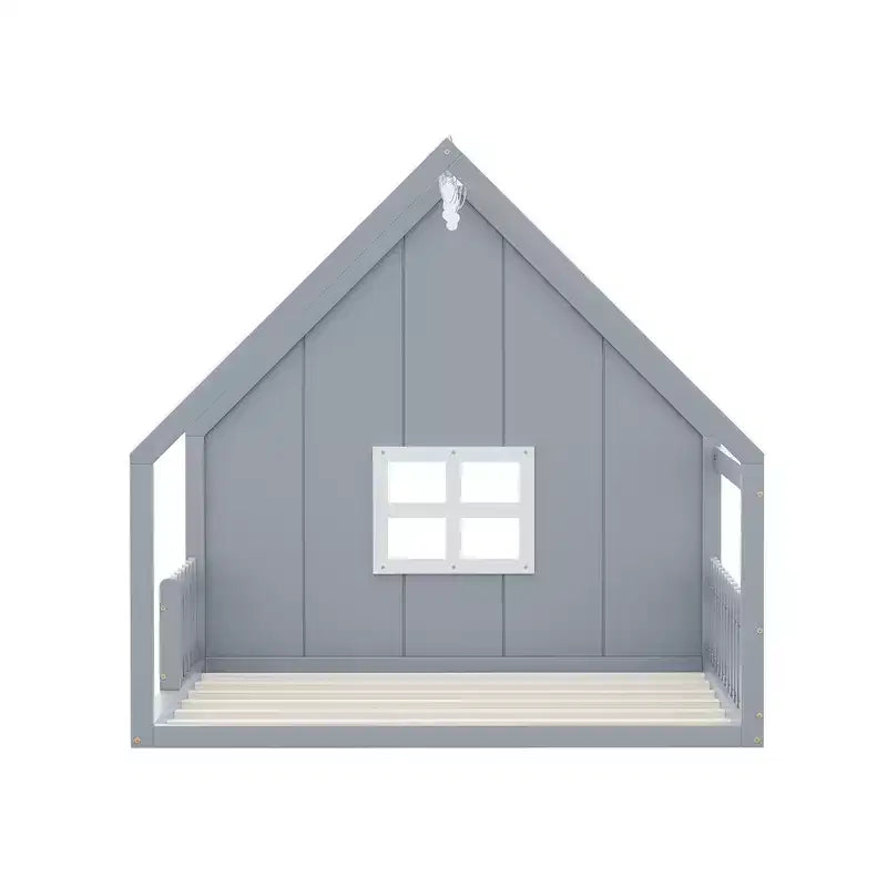 Lit au sol pour enfants en bois