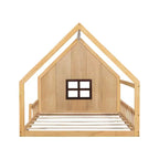 Lit au sol pour enfants en bois