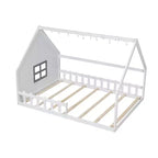 Lit au sol pour enfants en bois