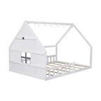 Lit au sol pour enfants en bois