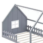 Lit au sol pour enfants en bois