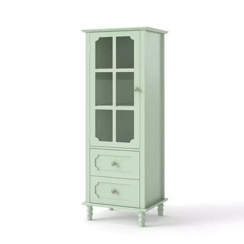 Armoire de cuisine avec portes vitrées