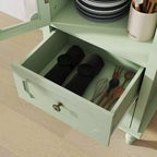 Armoire de cuisine avec portes vitrées
