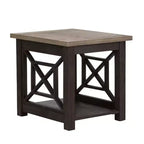 Liberty Furniture Heatherbrook Heatherbrook end table in Charcoal