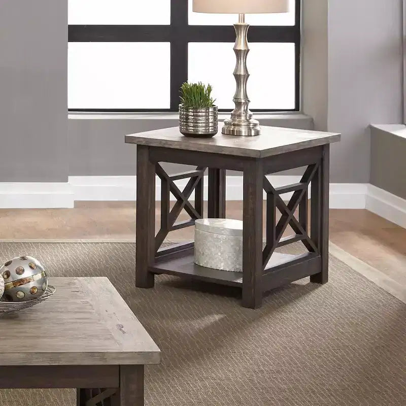 Table d'appoint Anthracite