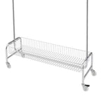 Porte-manteau robuste sur roulettes et verrouillable