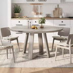 Table à manger en bois rustique