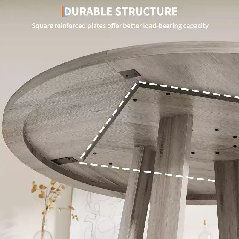 Table à manger en bois rustique