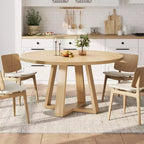 Table à manger en bois rustique