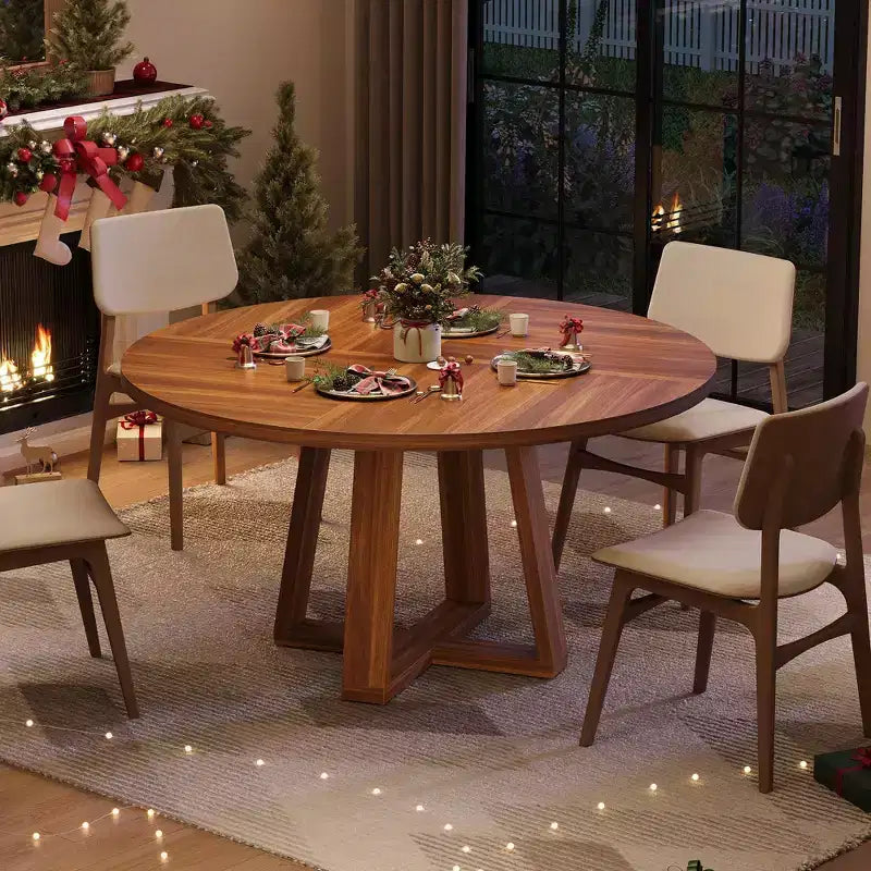 Table à manger en bois rustique