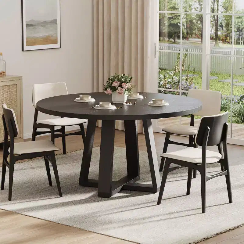 Table à manger en bois rustique