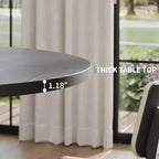 Table à manger en bois rustique