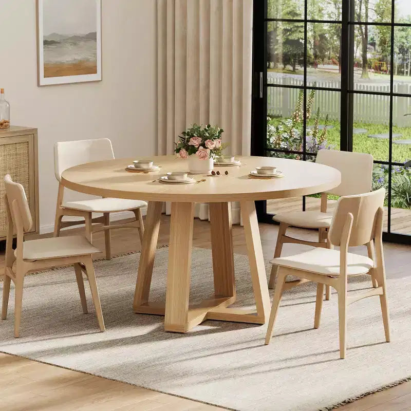 Table à manger en bois rustique