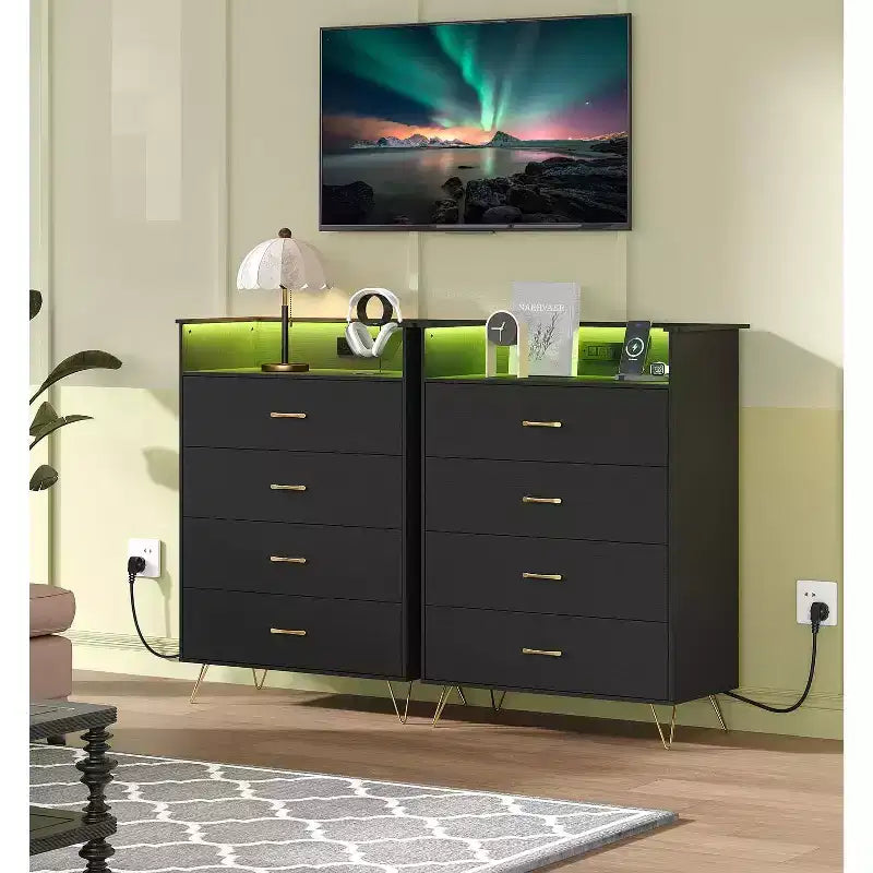 Grande commode en bois