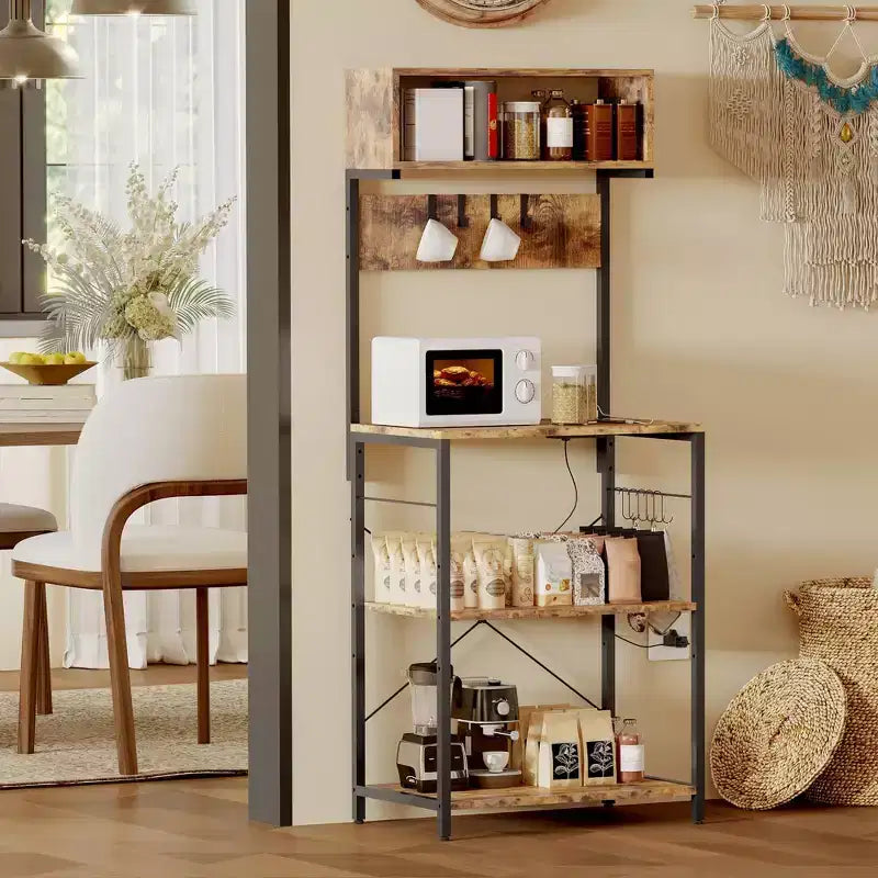 Étagère de cuisine en métal pour boulangerie
