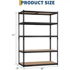 Étagères de rangement pour garage