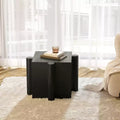 MAYEERTY 1 Pack Modular Puzzle Side Table MGO Artistic End Table for Indoor Outdoor Living Room Patio