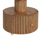 Table d'appoint artistique trèfle à quatre feuilles