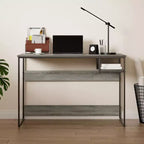 Bureau informatique avec compartiment de rangement