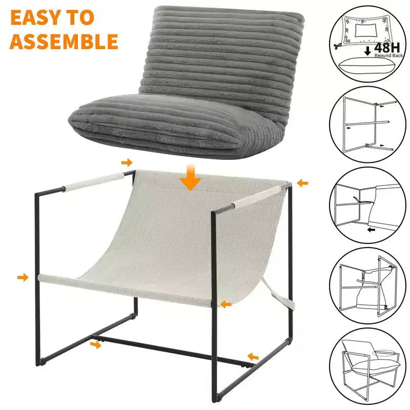 Fauteuil d'appoint Mid-century modern
