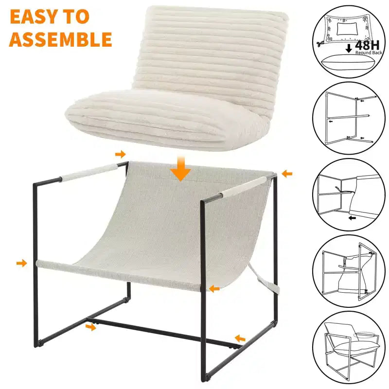 Fauteuil d'appoint Mid-century modern