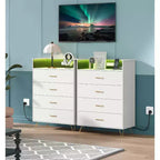 Commode en bois Smart Drawer avec lumières LED