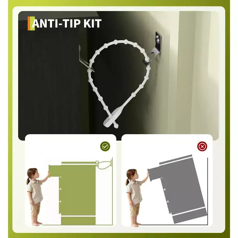 Commode en bois Smart Drawer avec lumières LED