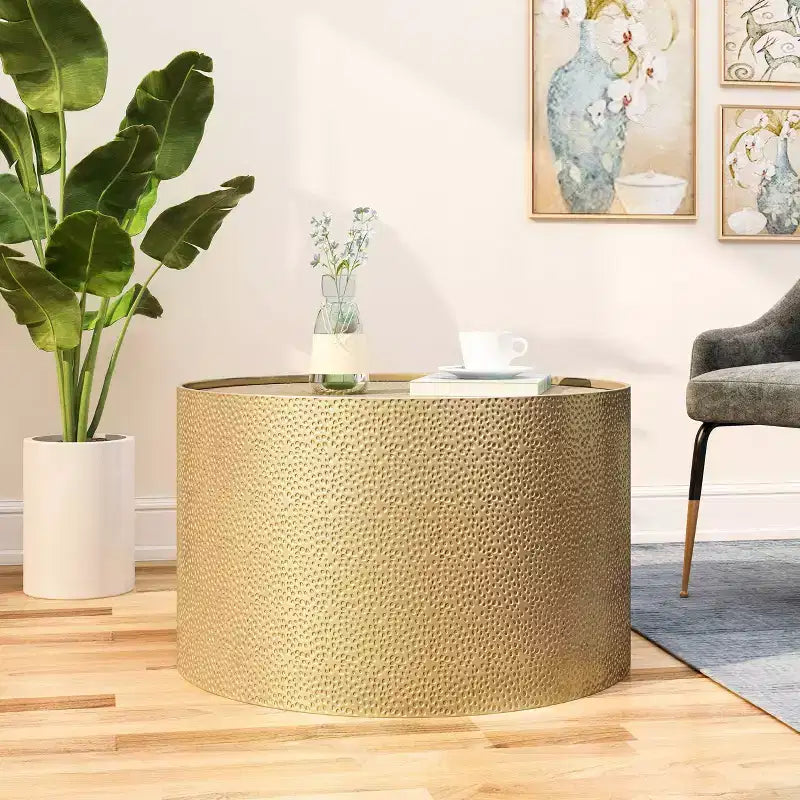 Table Basse Ronde Moderne