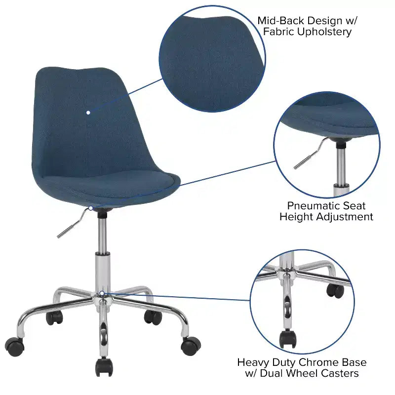 Chaise de bureau pivotante
