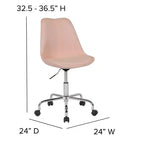 Chaise de bureau pivotante